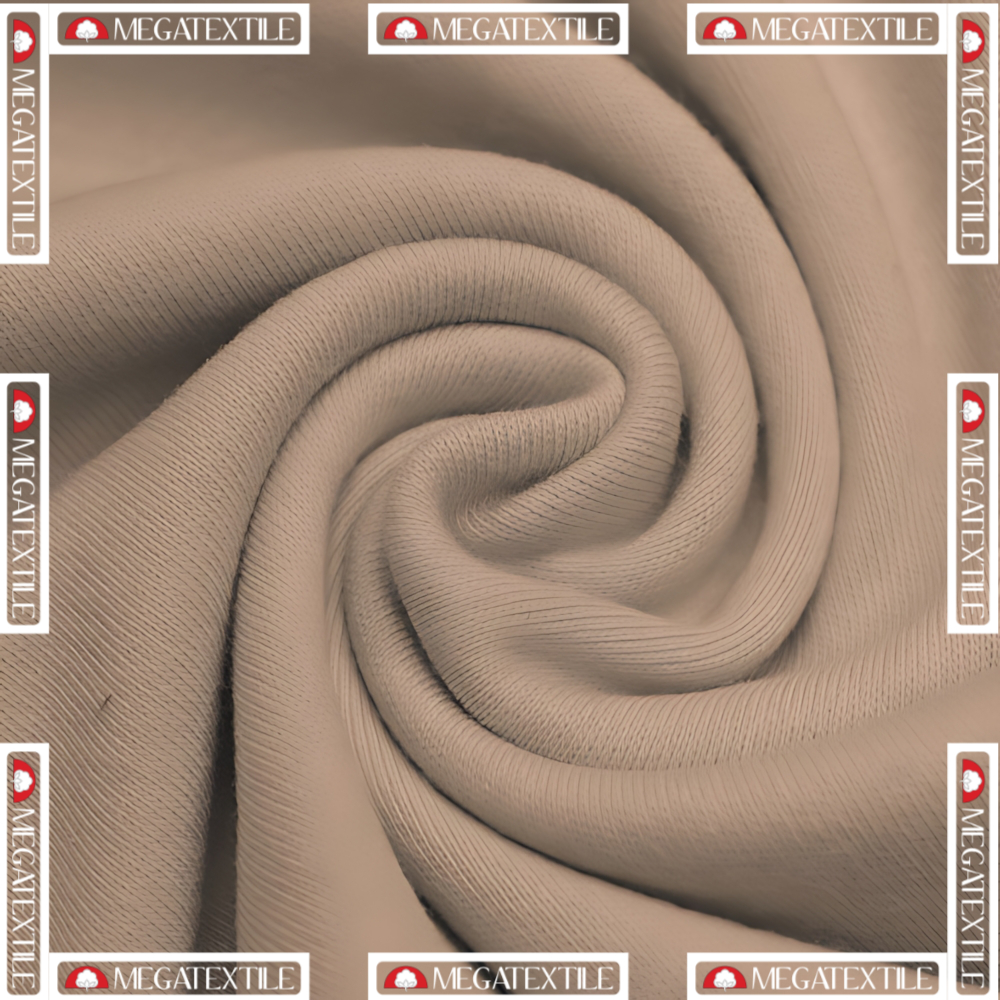 Double face Интерлок | Беж | 5005 (16-1318) | Пенье 30/70/30 | 80%хб/20%пол | 180см | 300гр (+/-5)