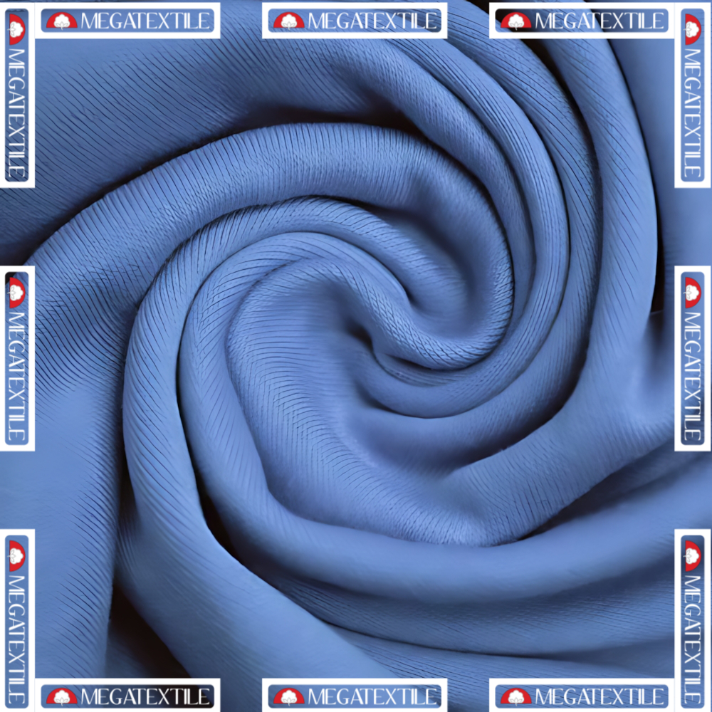 Double face Интерлок | Голубой | 5058 (1057) | Пенье 30/70/30 | 75%хб/25%пол | 180см | 360гр (+/-5)